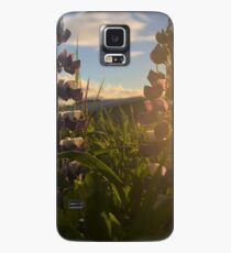 Glühende Blumen Hülle & Skin für Samsung Galaxy