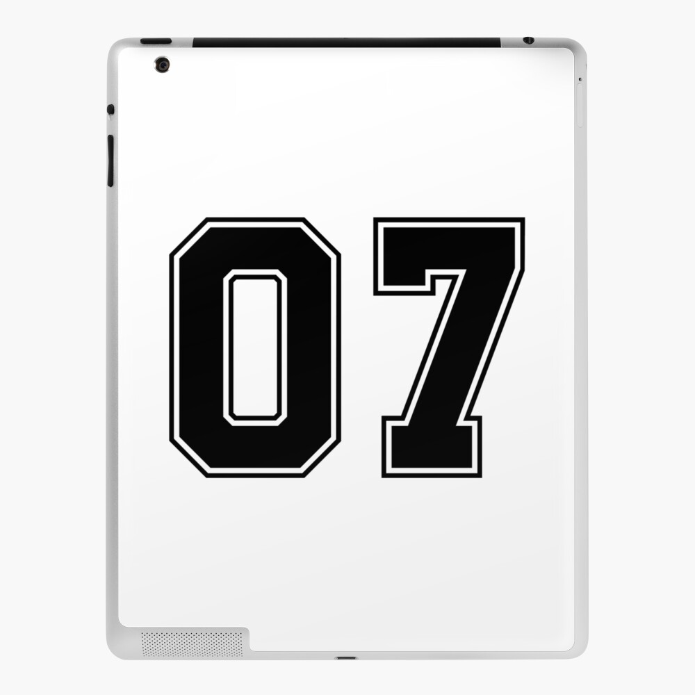 87 American Football Classic Vintage Sport Jersey Number in black number on  white background for american football, baseball or basketball Magnet for  Sale by Marcin Adrian