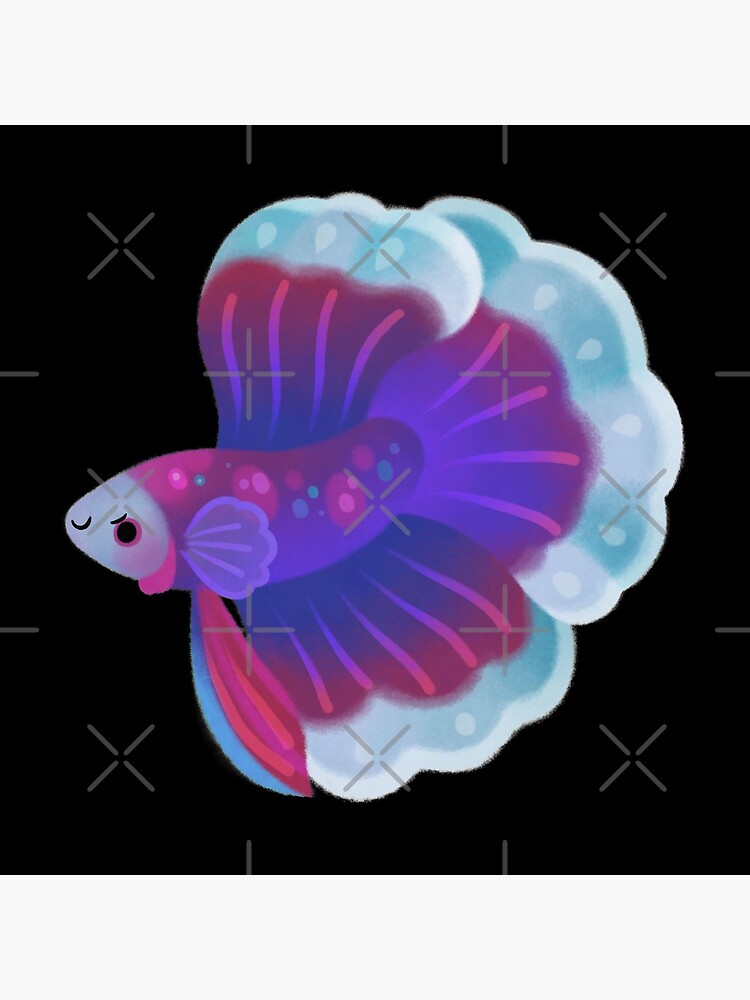 Blue Betta by pikaole