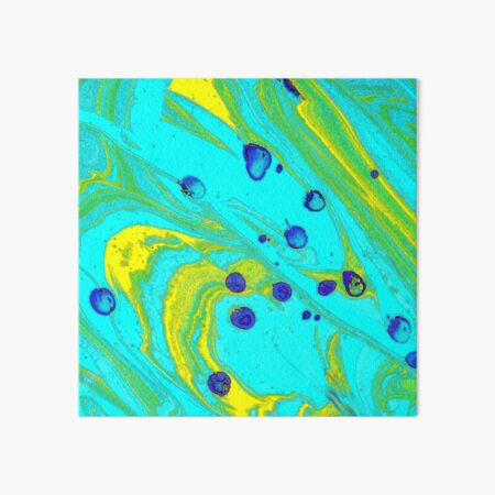 Jellies in the Sea Art Board Print