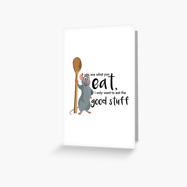 Aperçu de l'œuvre Ratatouille citation créée et vendue par savagedesigns.