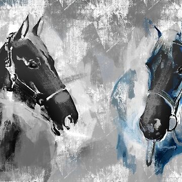 Aperçu de l'œuvre Les chevaux de jolart
