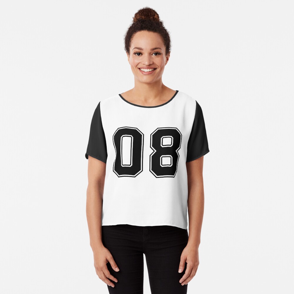 89 American Football Classic Vintage Sport Jersey Number in black number on  white background for american football, baseball or basketball Graphic T- Shirt Dress for Sale by Marcin Adrian