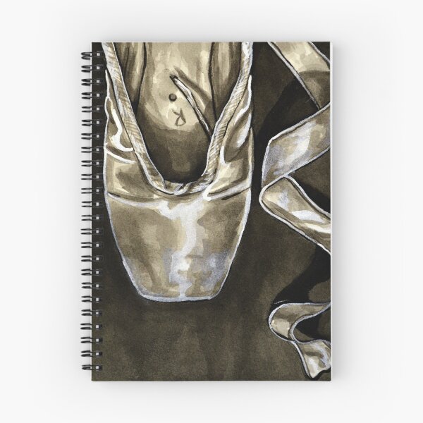 Aperçu de l'œuvre Encre Pointe chaussure II créée et vendue par Rachelle Dyer.