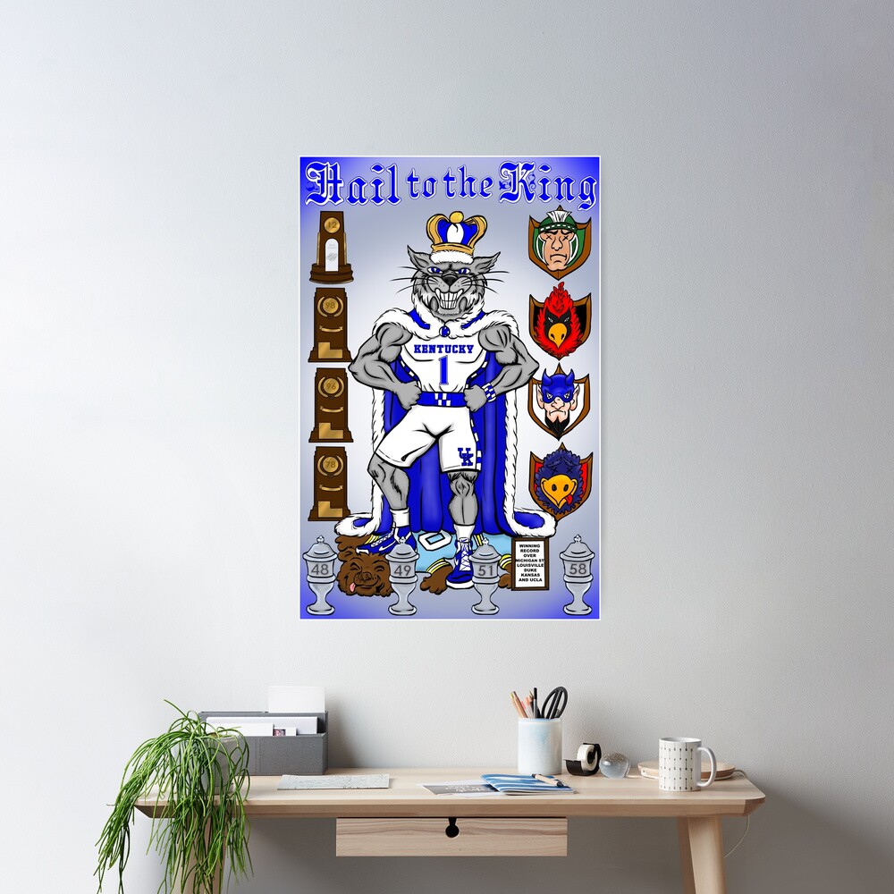 Kentucky Wildcat 2012 Championship Poster for Sale by GreatScottsArt