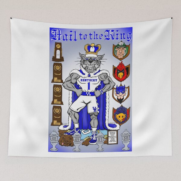 Item preview, Hail to the King! Kentucky Wildcat Original Art designed and sold by GreatScottsArt.