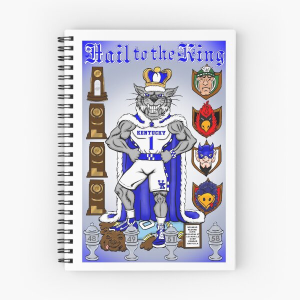 Item preview, Hail to the King! Kentucky Wildcat Original Art designed and sold by GreatScottsArt.