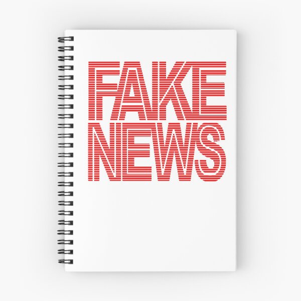 Item preview, FAKE NEWS - LINED designed and sold by sociographix.