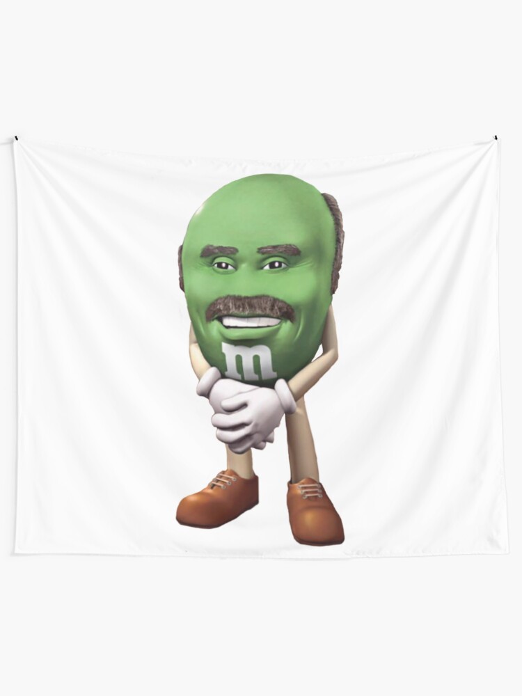 "Dr. Phil M&M" Tapestry by FlashmanBiscuit Redbubble