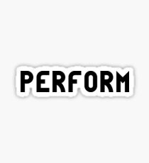 perform Sticker