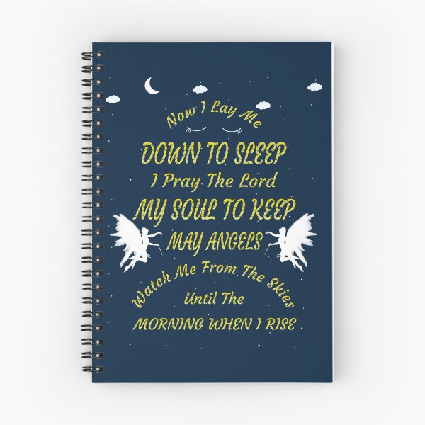 Item preview, Now I Lay Me Down To Sleep Christian Bedtime Prayer designed and sold by 4wordsmovement.