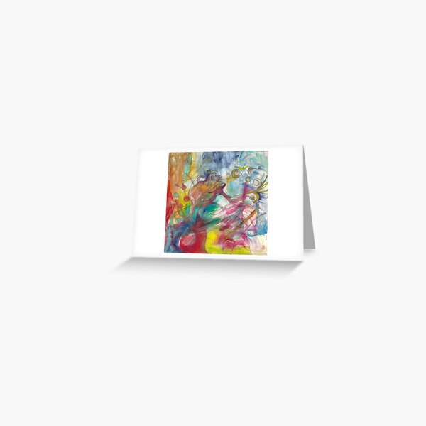 Life in a Drop of Water Greeting Card