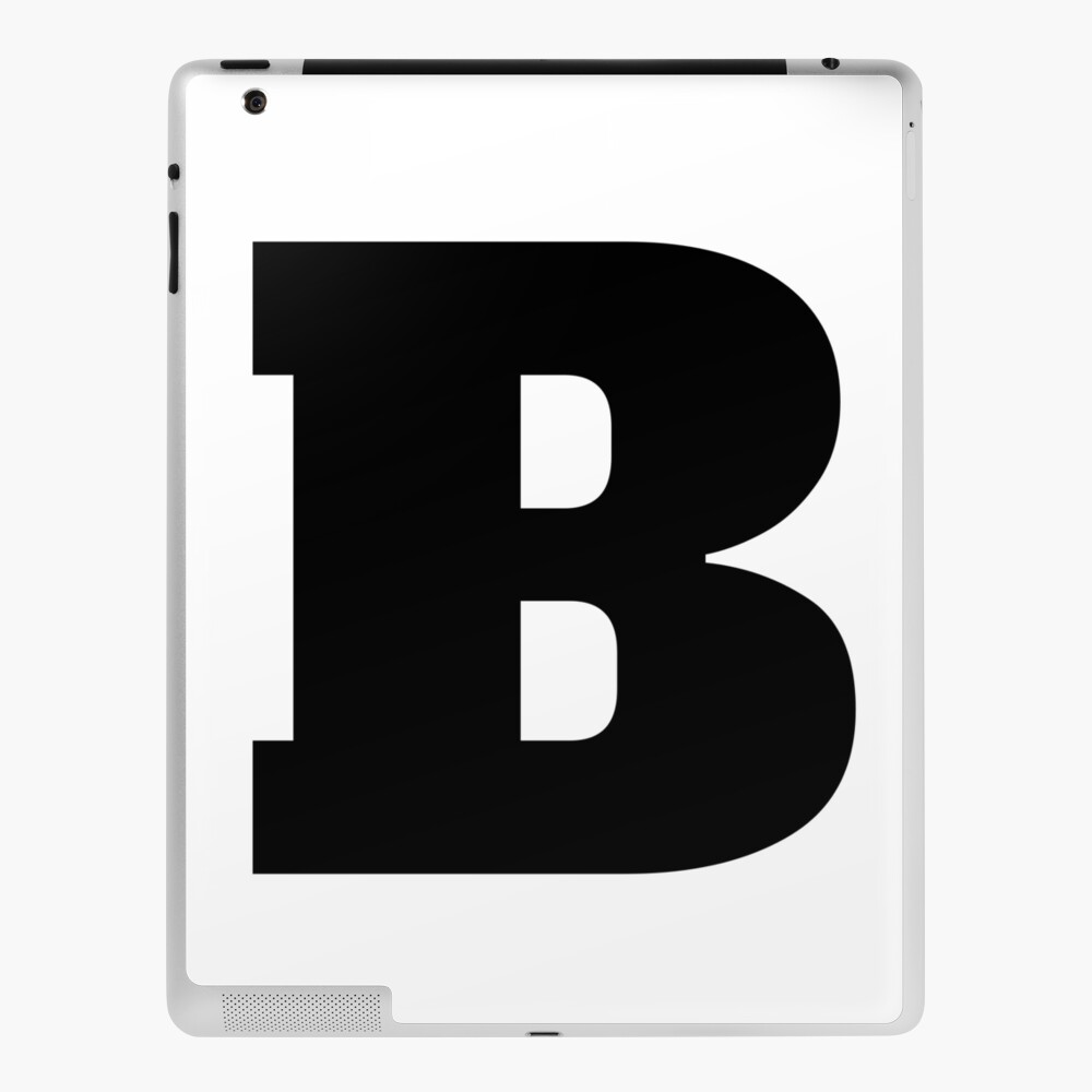 Alphabet B (lower case letter b), Letter B