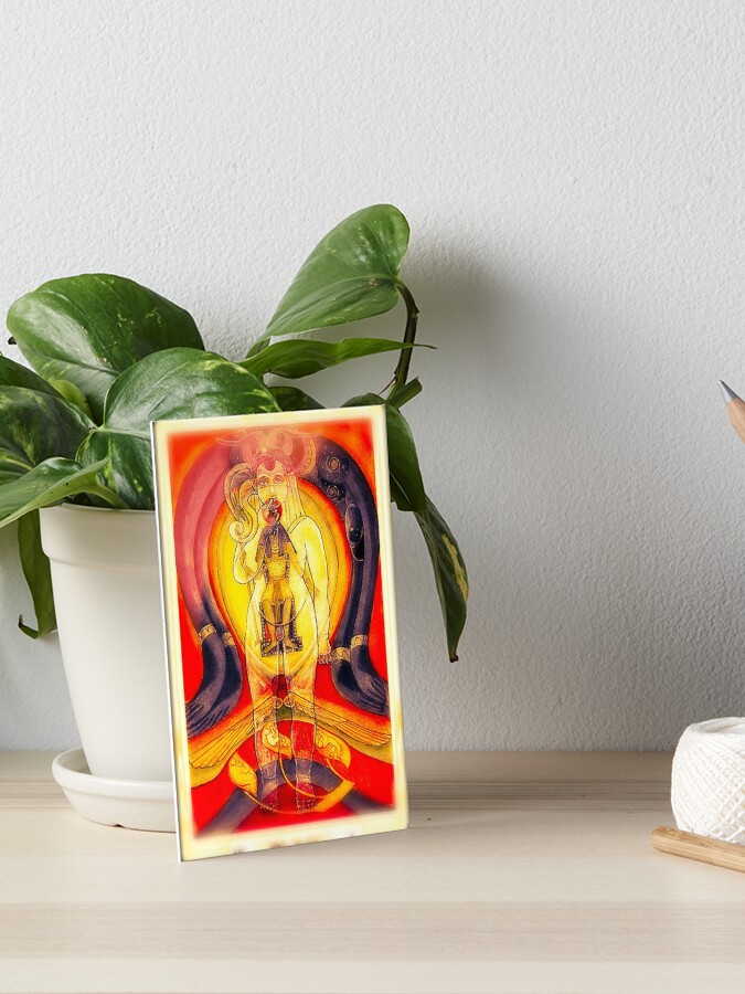 Crowley Thoth Tarot Card THE AEON #20" Art Board for Sale | Redbubble