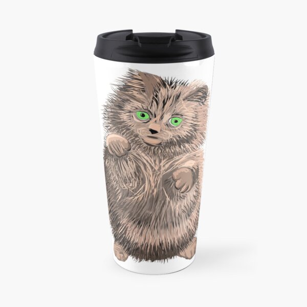 Cute Cat Travel Mug