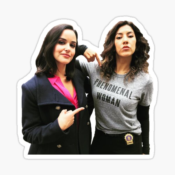 Item preview, Melissa Fumero and Stephanie Beatriz b99 designed and sold by designsbymar.