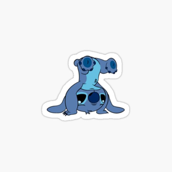 Stitch Waving Lilo & Stitch – Cartoon Stickers And Decals For Your