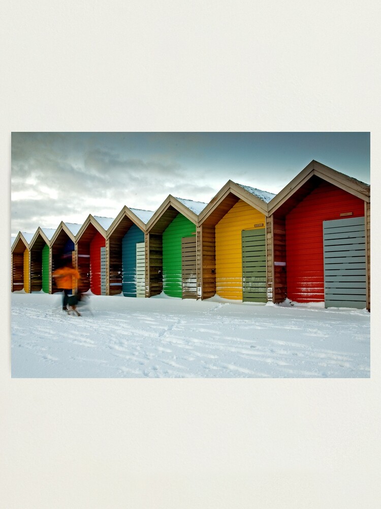 Alternate view of Beach huts Photographic Print