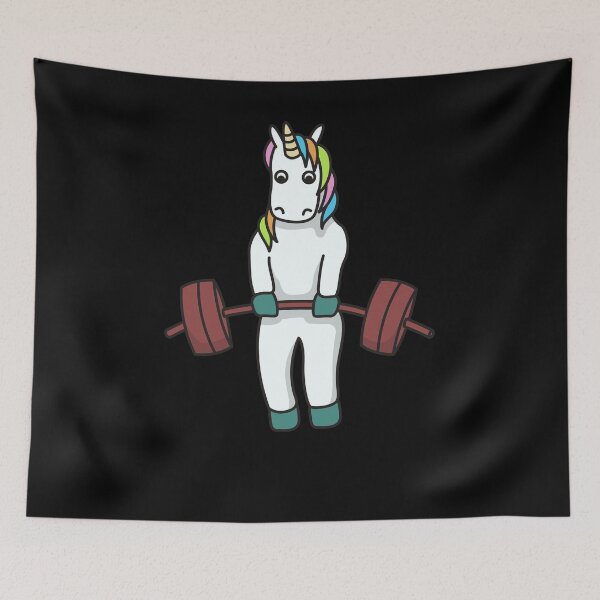 Item preview, Unicorn fitness weight dumbbell designed and sold by Franja2.