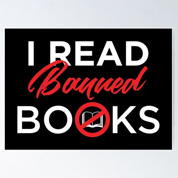 Item preview, I Read Banned Books Bookworm Libary Booked Gift designed and sold by Pubi.