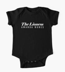 Amanda Nunes The Lioness Merch One Piece - Short Sleeve