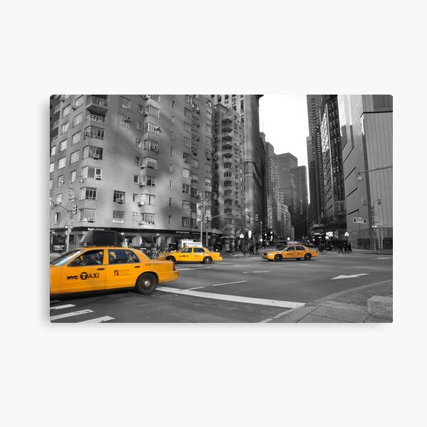 Taxi, Taxi Canvas Print