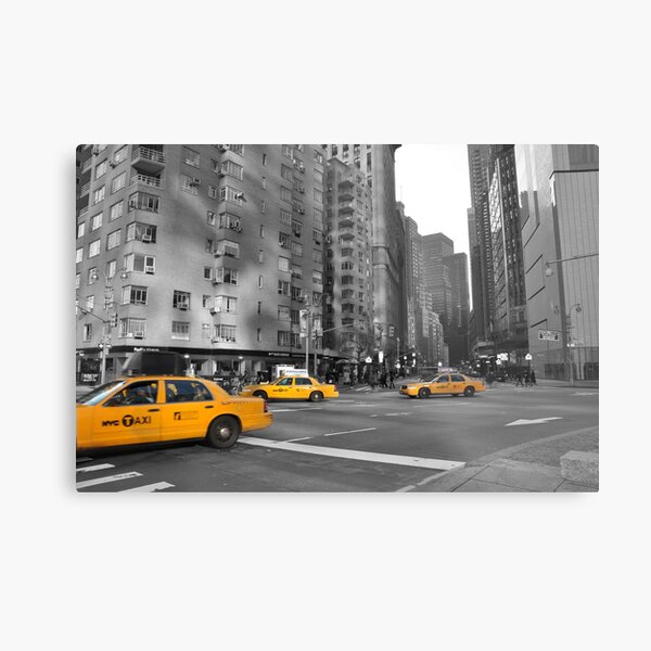 Taxi, Taxi Metal Print