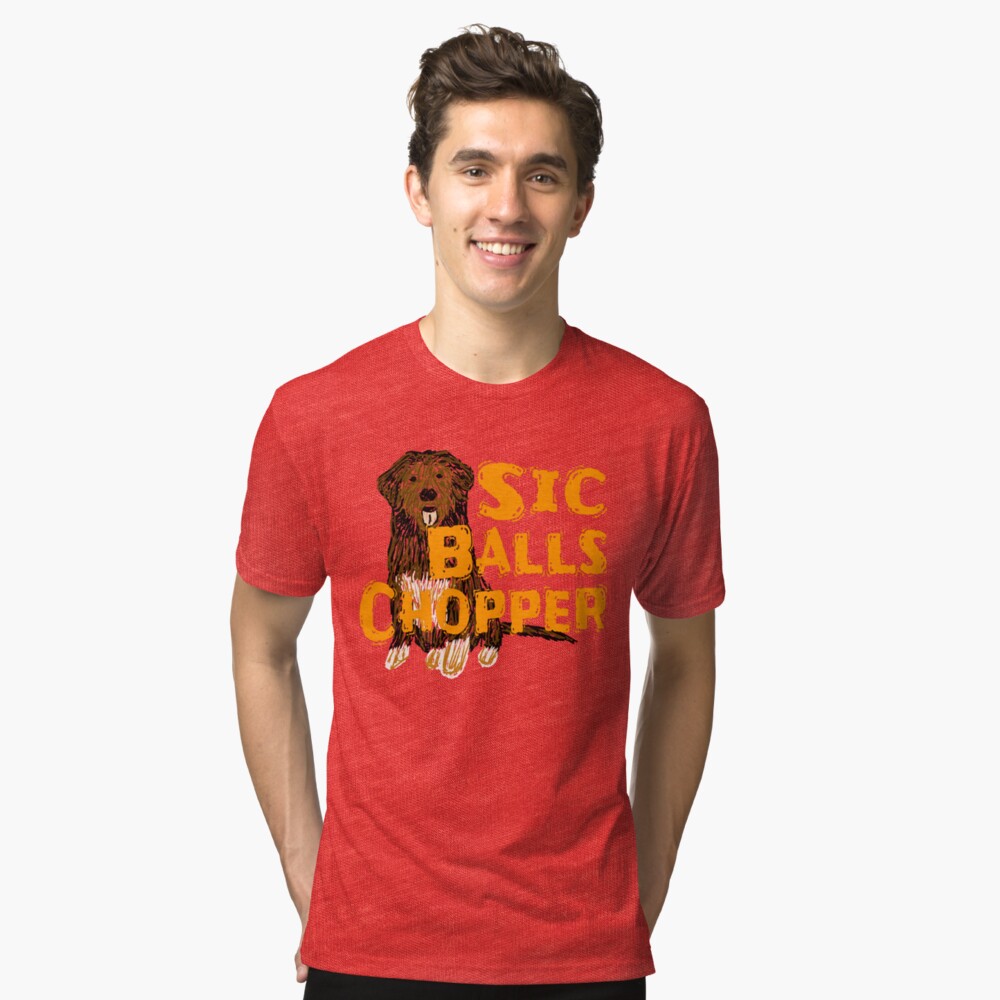 chopper sick balls t shirt