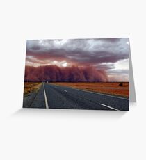 Fury Greeting Card