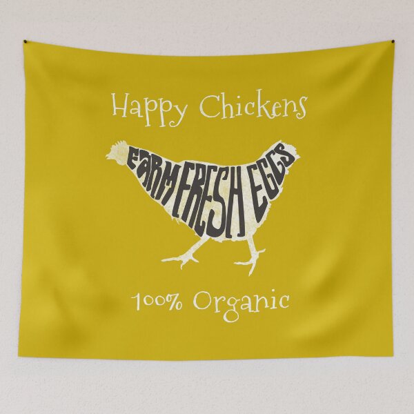 Item preview, Farm Fresh Eggs Chicken Organic Farmer Farmstand designed and sold by doodabobs.
