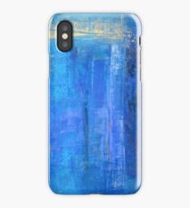 Blue 12 iPhone Case
