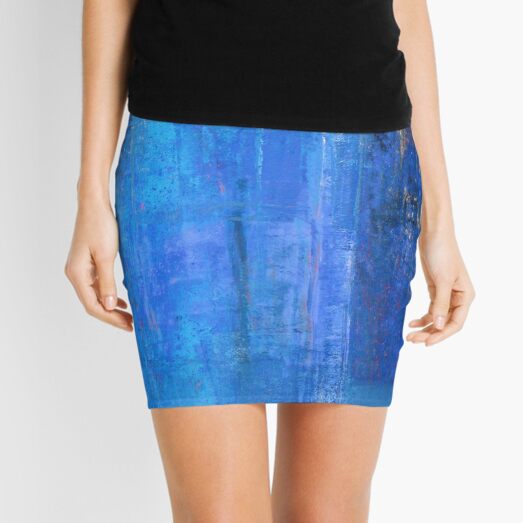 Blue 12 Mini Skirt