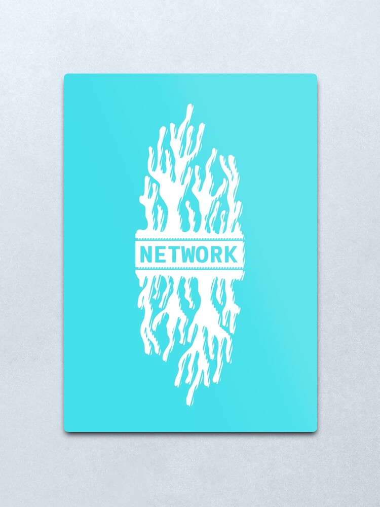 Alternate view of NETWORK Metal Print