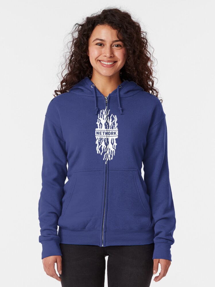 Alternate view of NETWORK Zipped Hoodie