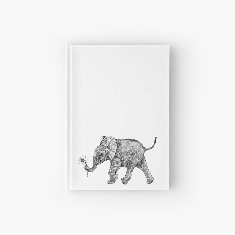 Cute Baby Elephant Confusion_ - Illustrations ART street