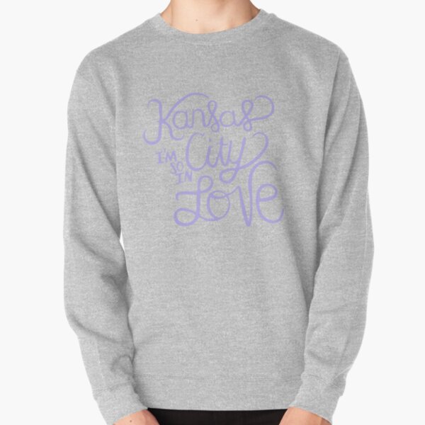 Kansas City Im So In Love (Lavender) Pullover Sweatshirt