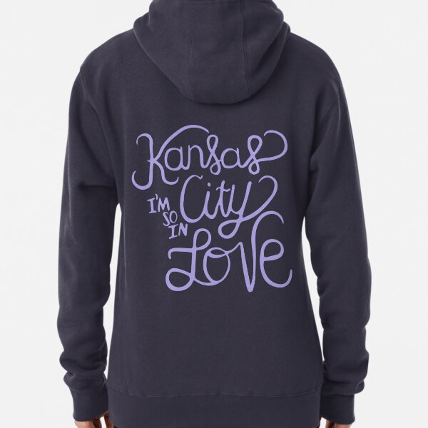 Kansas City Im So In Love (Lavender) Pullover Hoodie