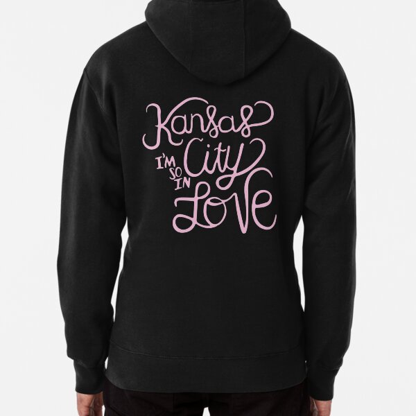 Kansas City Im So In Love (Pink) Pullover Hoodie