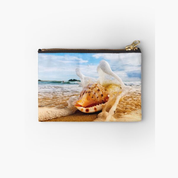 Item preview, Shell on the beach at Cotton Tree Beach - Sunshine Coast designed and sold by susiereynolds66.