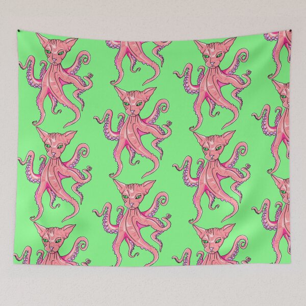 Item preview, Hairless Cat Squid designed and sold by HaileyCollins.