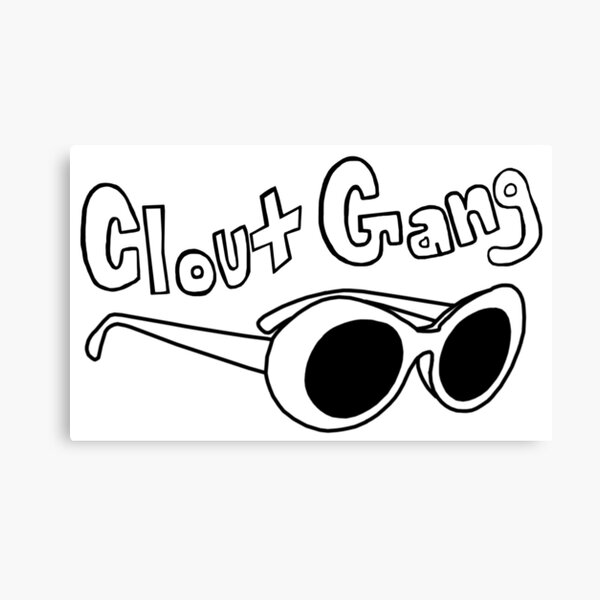 Clout Gang Canvas Prints Redbubble - roblox music id clout offset