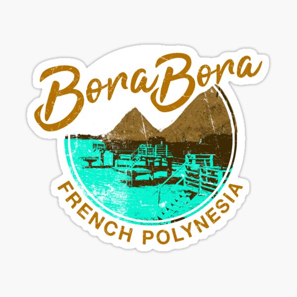 French Polynesia Stickers for Sale | Redbubble