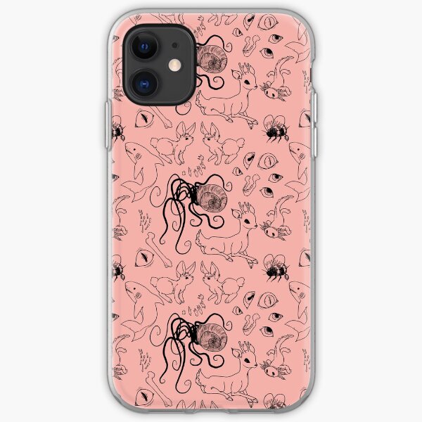 the family 1 - coral iPhone Soft Case