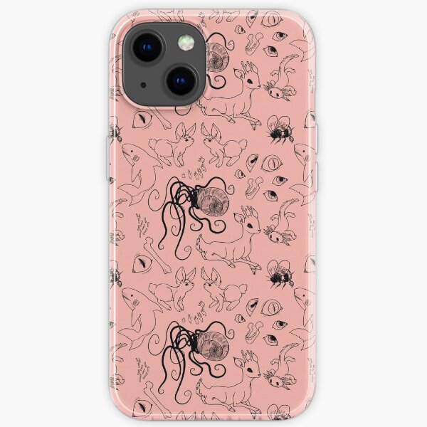 the family 1 - coral iPhone Soft Case