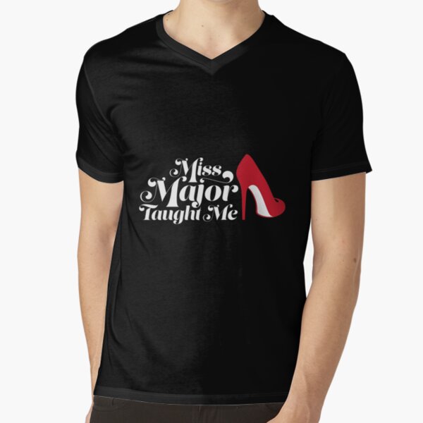 Miss Major Taught Me V-Neck T-Shirt