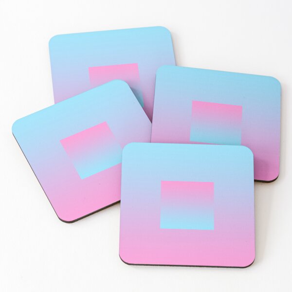 Item preview, Pink and Blue Gradient Box designed and sold by SubtleSplit.