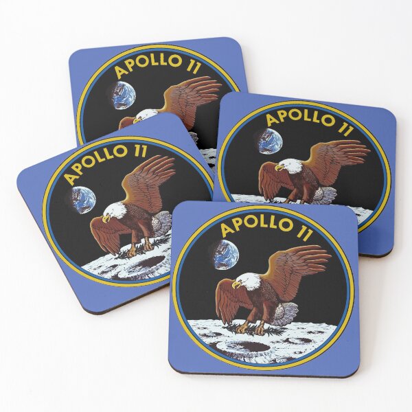 Item preview, Apollo 11 Mission Patch designed and sold by VintageTeesNow.