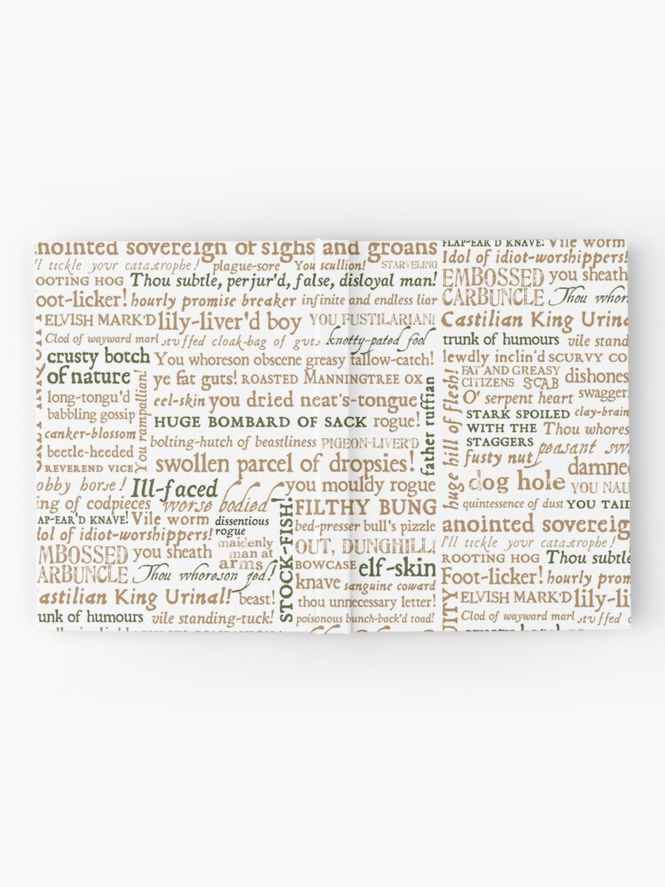 Alternate view of Shakespeare's Insults Collection - Revised Edition (by incognita) Hardcover Journal
