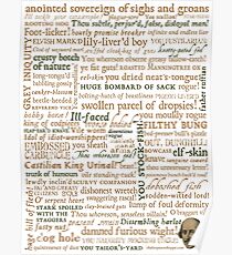 Shakespeare's Insults Collection - Revised Edition (by incognita) Poster