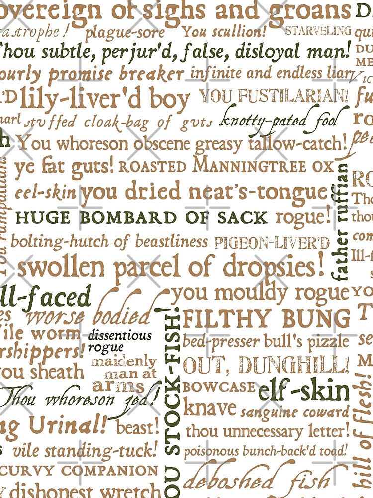 Shakespeare's Insults Collection - Revised Edition (by incognita) by incognitagal